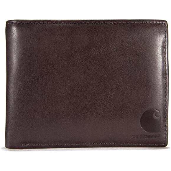 Mens Leather Wallet Bifold RFID Blocking Durable Slim Front Back Pocket - Picture 7 of 7